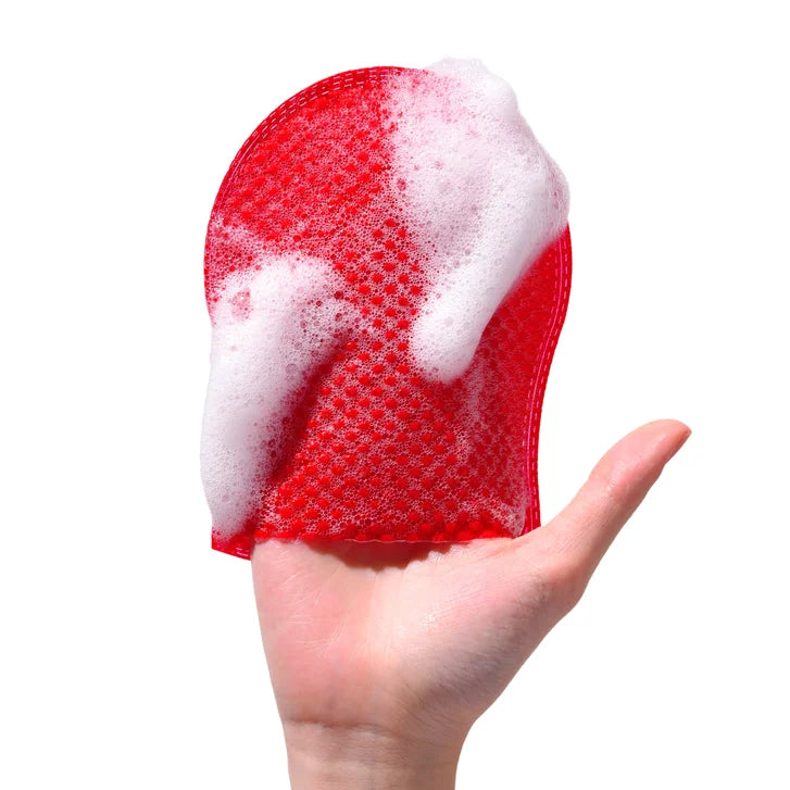 laundryou Soft Body Red Glove Clean, 10-pack