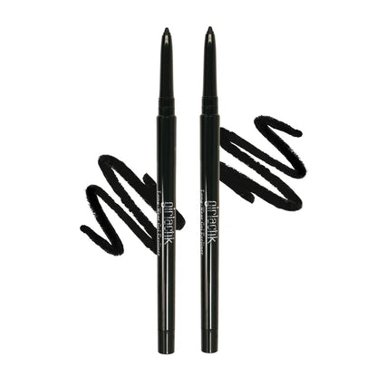 Girlactik Long Wear Gel Eyeliner, Pure Black or Pure Brown, 0.012 fl oz, 2-pack