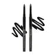 Girlactik Long Wear Gel Eyeliner, Pure Black or Pure Brown, 0.012 fl oz, 2-pack