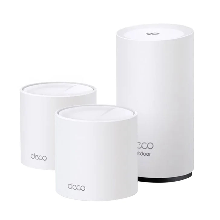 Deco AX3000 Wi-Fi 6 Dual-Band Whole-Home Mesh System Indoor/Outdoor 3-pk