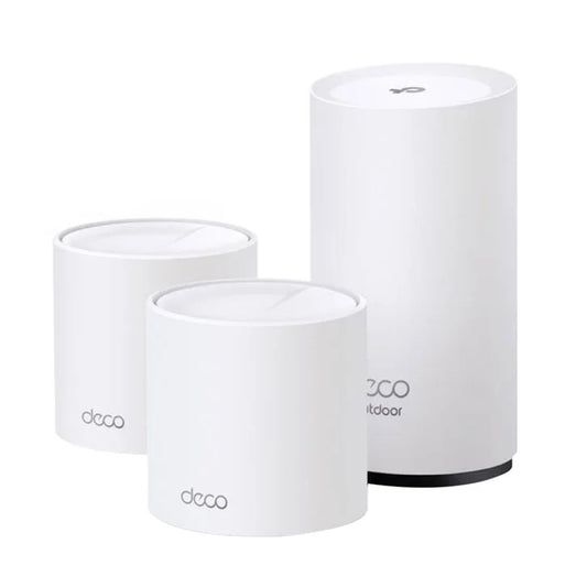 Deco AX3000 Wi-Fi 6 Dual-Band Whole-Home Mesh System Indoor/Outdoor 3-pk