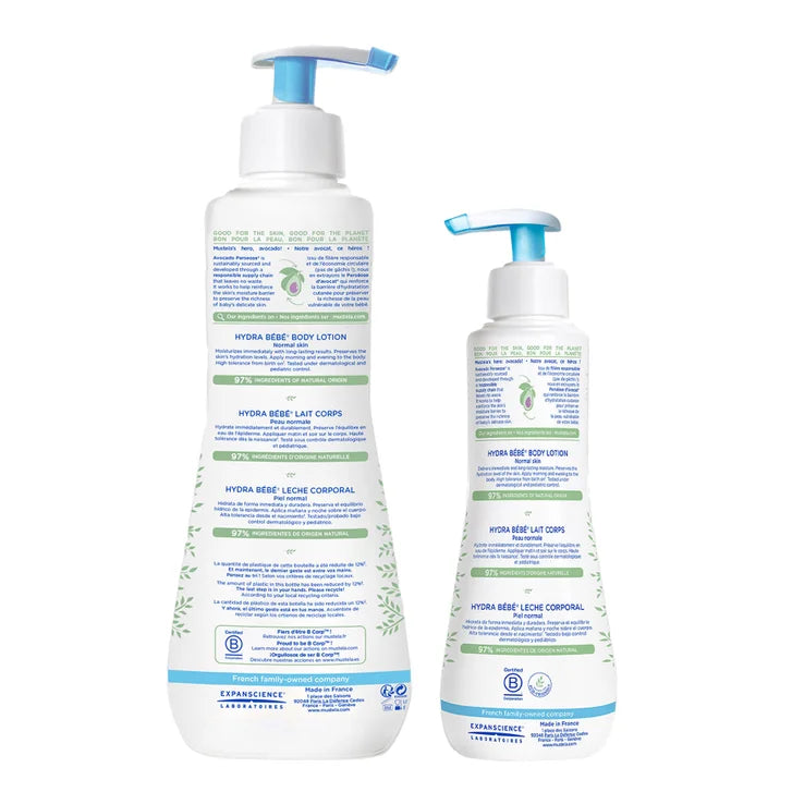 Mustela Hydra Bebe Body Lotion 2-piece Set