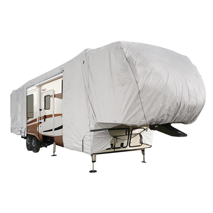 Climate Series Fifth Wheel Trailer Covers Gray