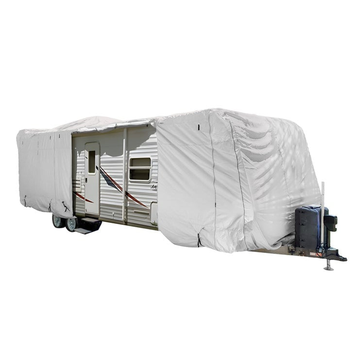 Climate Series Travel Trailer Cover Gray