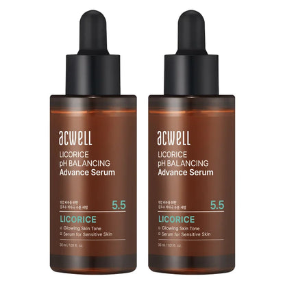 ACWELL Licorice pH Balancing Advance Serum, 1.01 fl oz, 2-pack