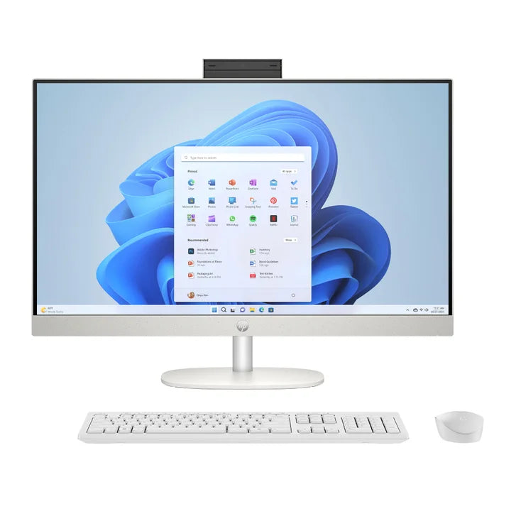 HP 27" All-in-One Touchscreen Desktop - AMD Ryzen 5 7520U - FHD (1920 x 1080) - 16GB RAM - 1TB SSD - Windows 11 Home