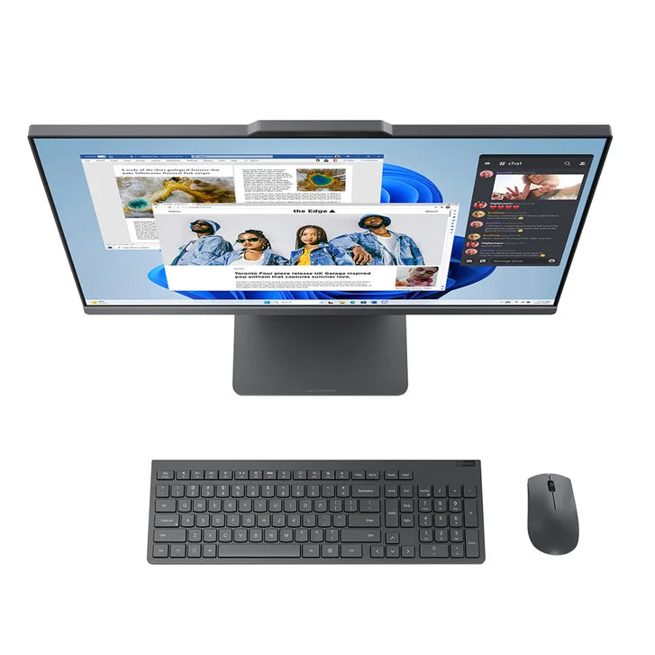 Lenovo IdeaCentre 24 23.8" All-in-one Desktop - Ryzen 5 7535HS - Windows 11 - 16GB RAM - 512GB SSD