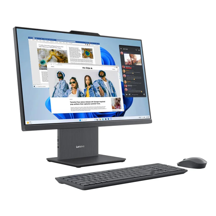 Lenovo IdeaCentre 24 23.8" All-in-one Desktop - Ryzen 5 7535HS - Windows 11 - 16GB RAM - 512GB SSD