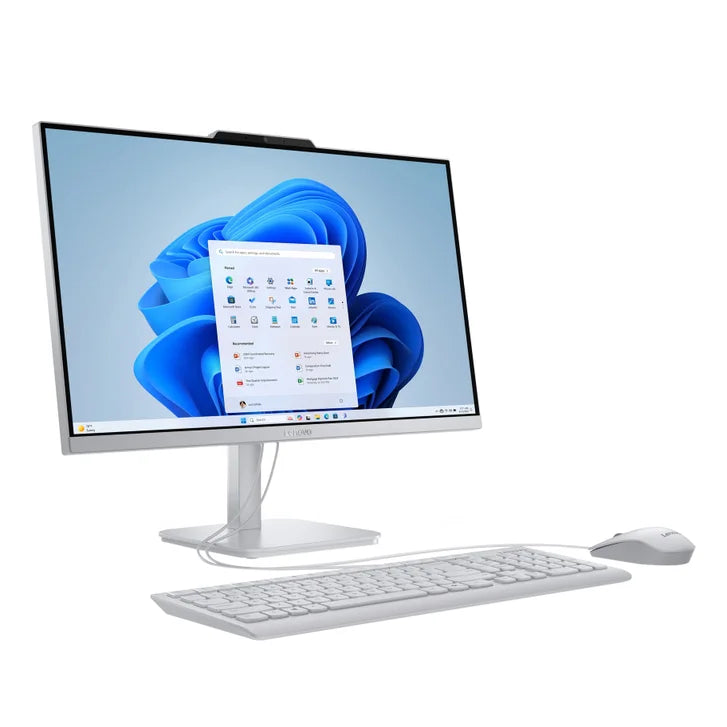 Lenovo A100 23.8" All-in-One Desktop - Intel Processor N100 - FHD 1080p - Windows 11