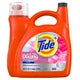 Tide Plus with Ultra Downy Liquid Laundry Detergent, April Fresh, 100 Loads, 128 fl oz