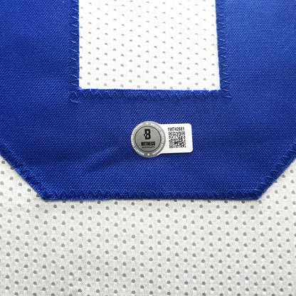 Dez Bryant Autographed Framed White Dallas Cowboys Jersey - Beckett Authenticated