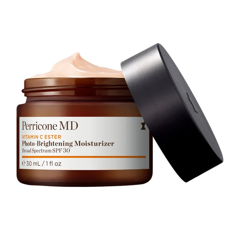Perricone MD Vitamin C Ester Photo-Brightening Moisturizer Broad Spectrum SPF 30, 2 fl oz, 2-pack