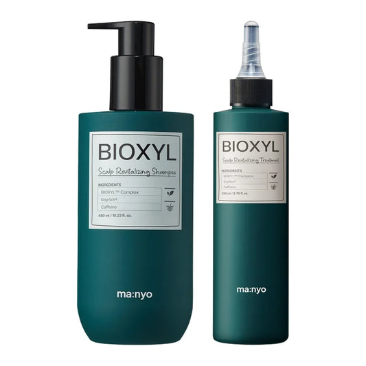 ma:nyo BIOXYL Scalp Revitalizing Shampoo 16.23 fl. oz, & Treatment 6.76 fl oz