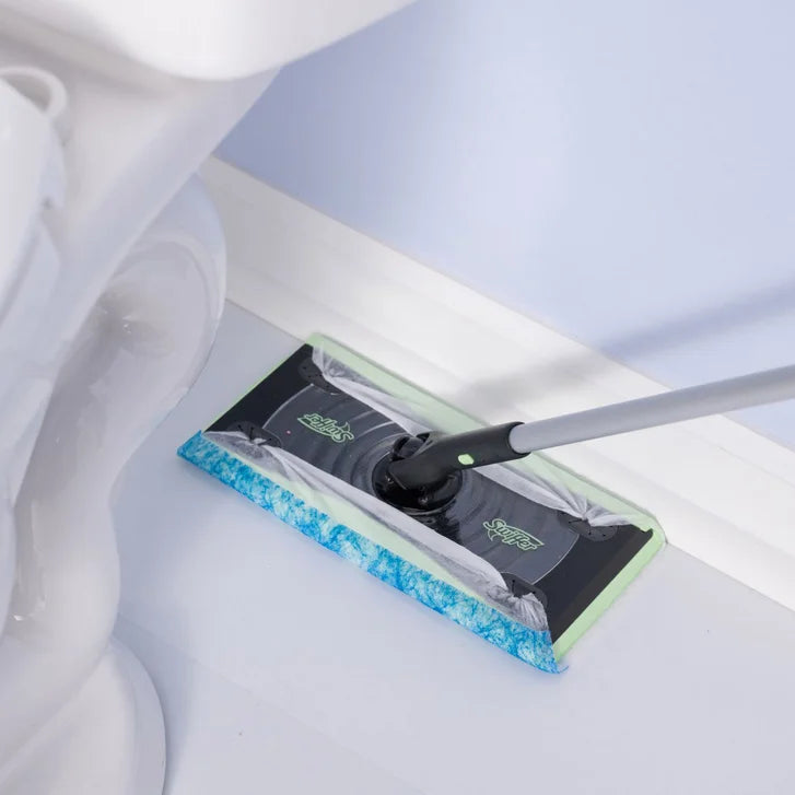 Swiffer Sweep + Mop Deluxe Sweeping Kit, 1 Sweeper + 30 Refills