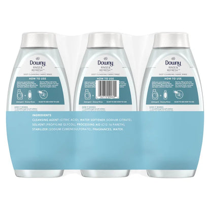 Downy Fabric Rinse, Cool Cotton, 25.5 fl oz, 3-count
