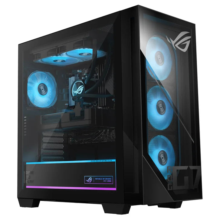 ASUS ROG GM700 58L Gaming Desktop - AMD Ryzen 7 8700F - NVIDIA GeForce RTX 5060 - 2TB SSD - Windows 11 Home