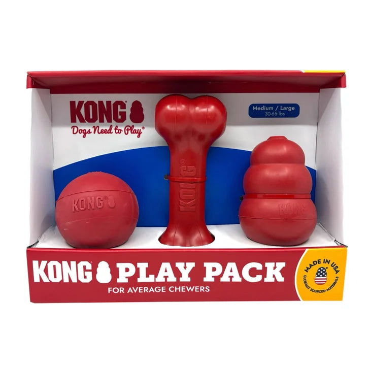 KONG Classic Dog Toys, 3-count