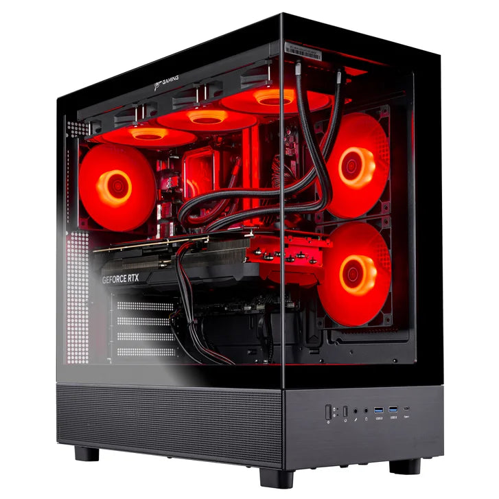 Skytech Azure 3 Liquid Cooled Gaming Desktop - AMD Ryzen 7-7700 - GeForce RTX 5070, 12GB - Windows 11