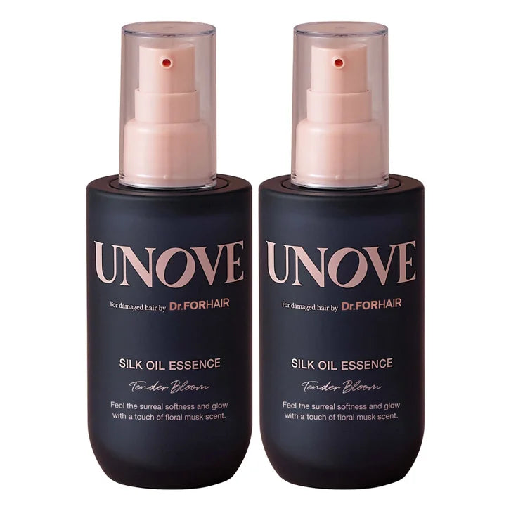 UNOVE Silk Oil Essence, 2.36 fl oz, 2-pack