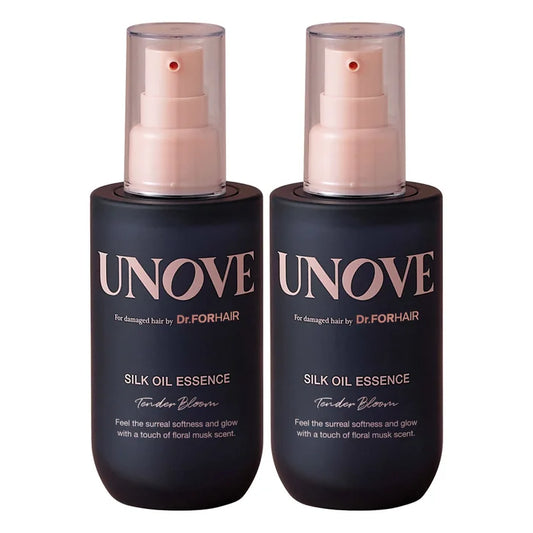 UNOVE Silk Oil Essence, 2.36 fl oz, 2-pack