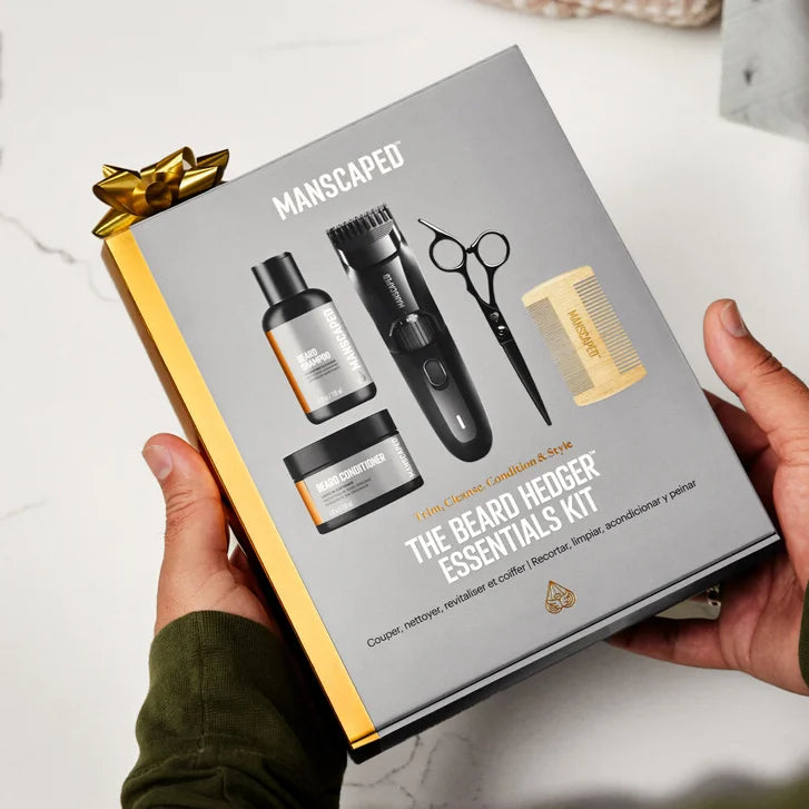 MANSCAPED The Beard Hedger Essentials Kit, Men’s Electric Beard Trimmer