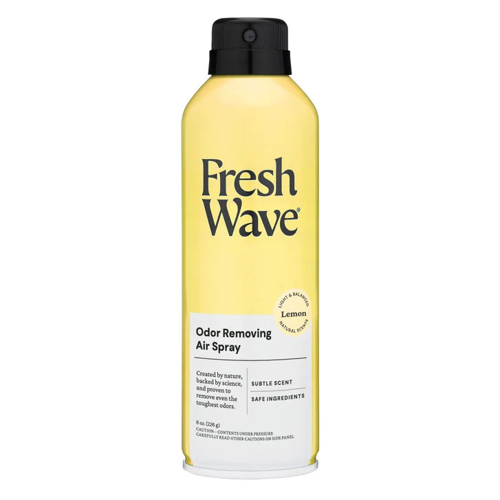 Fresh Wave Odor Removing Air Spray, Lemon, 8 fl oz, 4-count