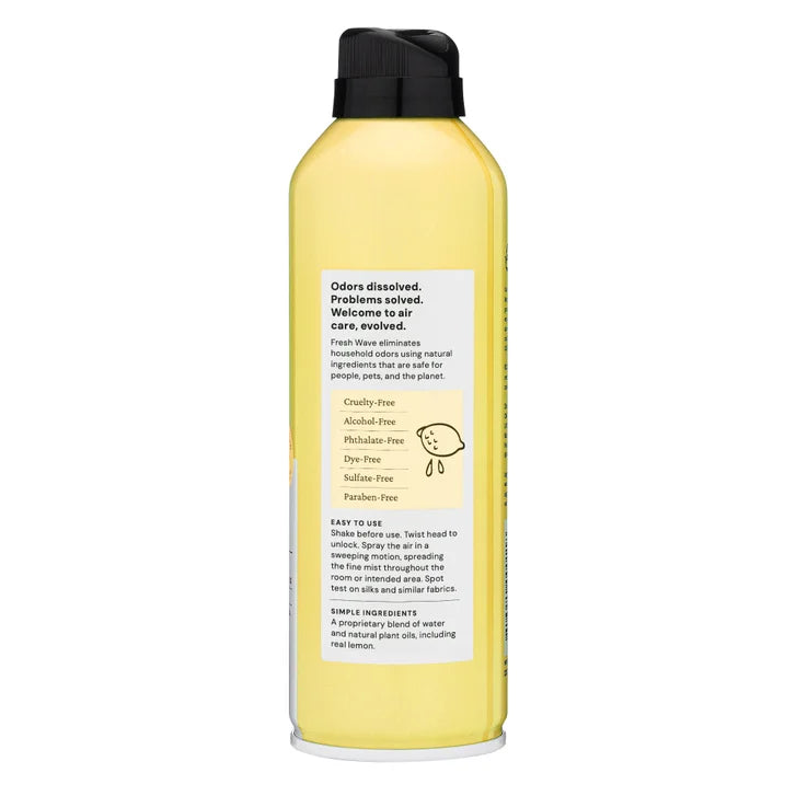 Fresh Wave Odor Removing Air Spray, Lemon, 8 fl oz, 4-count