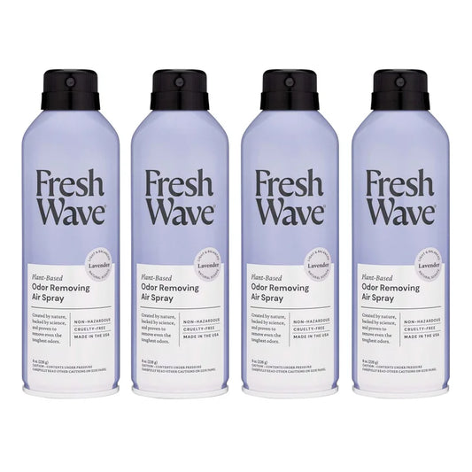 Fresh Wave Odor Removing Air Spray, Lavender, 8 fl oz, 4-count
