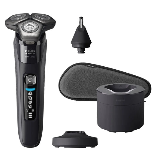 Philips Norelco Shaver 8000, Electric Shaver, Wet & Dry, with SenseIQ