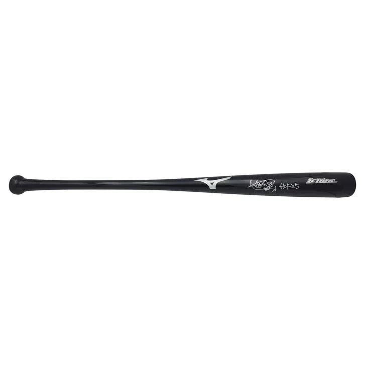 Ichiro Suzuki Seattle Mariners Autographed Black Mizuno Player Model Baseball Bat "HOF 25" - Beckett Authenticated