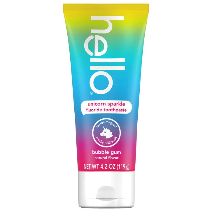 hello Kids Toothpaste Fluoride, 4.2 oz Variety, 3-pack