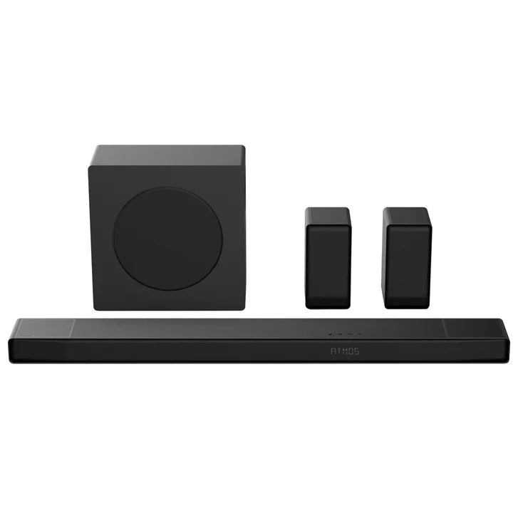 Hisense AX700 5.1.4 CH Dolby Atmos Soundbar with Wireless Subwoofer