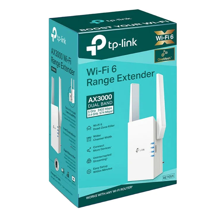 TP-Link AX3000 Wi-Fi Range Extender - Boost any Wi-Fi Network