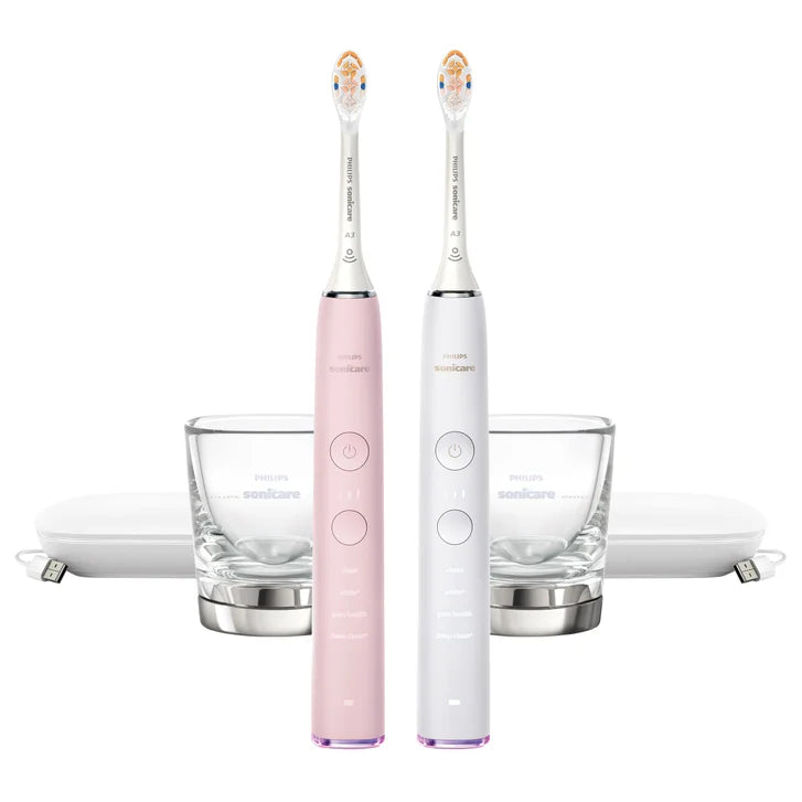 Philips Sonicare DiamondClean Smart Electric Rechargeable Toothbrush, 2-pack