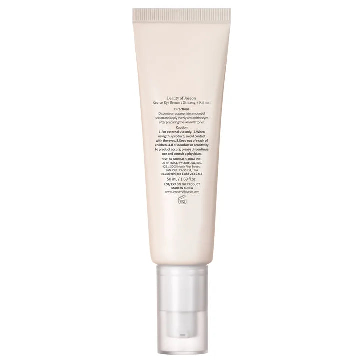 Beauty of Joseon Revive Eye Serum Ginseng + Retinal, 1.69 fl oz, 2-pack