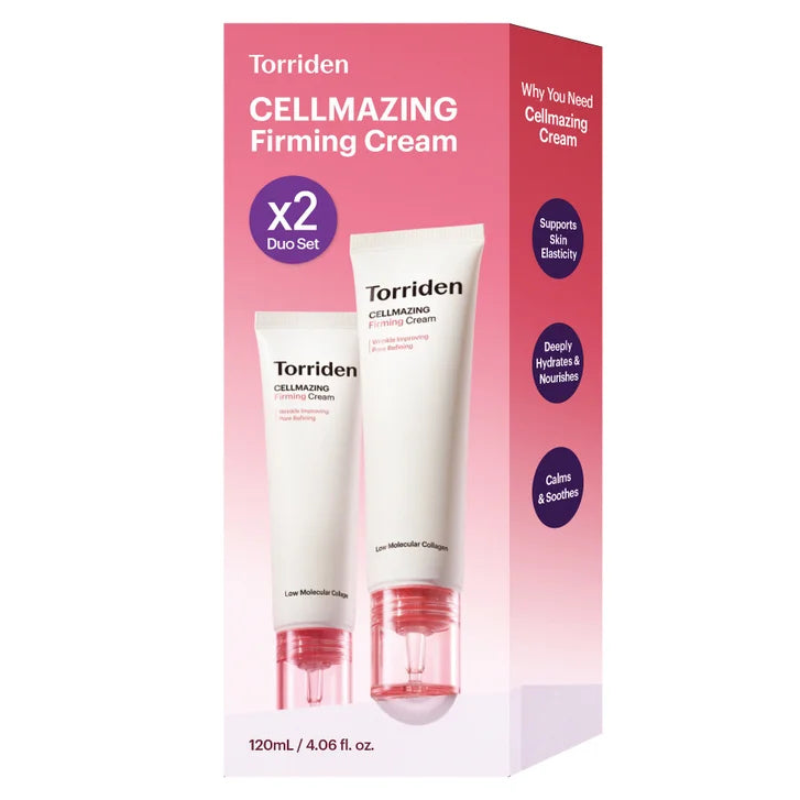 Torriden Cellmazing Firming Collagen Cream, 2.03 fl oz, 2-pack