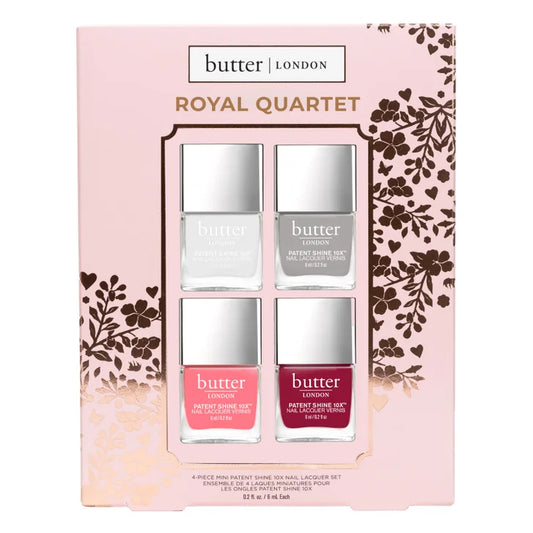 butter LONDON Royal Quartet Mini Patent Shine 10x Nail Lacquer Set