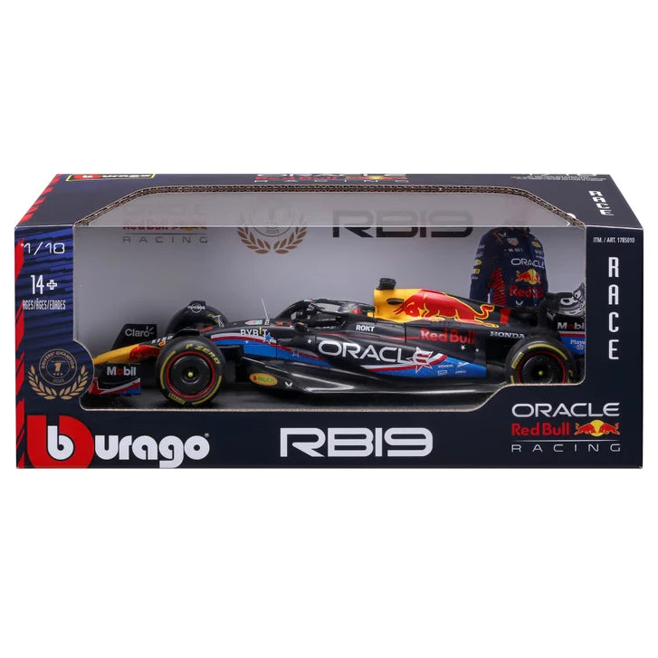 Bburago 1:18 Formula Die-cast Car, Red Bull