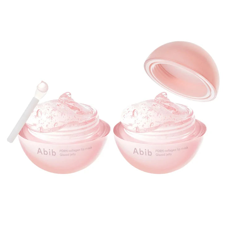 Abib PDRN Collagen Lip Mask Glazed Jelly, 0.38 fl oz, 2-pack