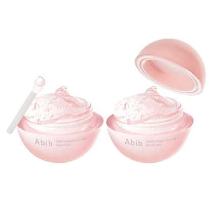 Abib PDRN Collagen Lip Mask Glazed Jelly, 0.38 fl oz, 2-pack