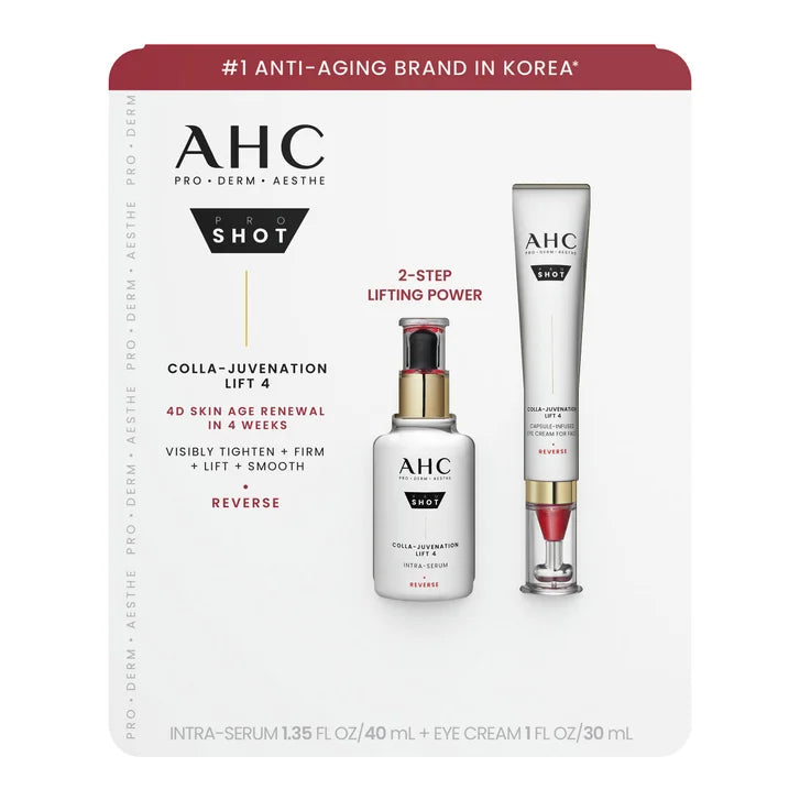 AHC Pro Shot Colla-Juvenation Serum + Eye Cream