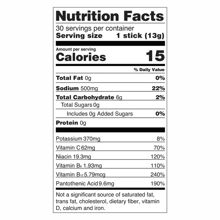 Liquid I.V. Hydration Multiplier, 30 Individual Serving Stick Packs in Resealable Pouch, Sugar Free, Raspberry Lemonade