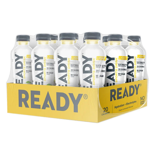 Ready Sports Drink Light, Classic Lemonade, 16.9 fl oz, 12-count