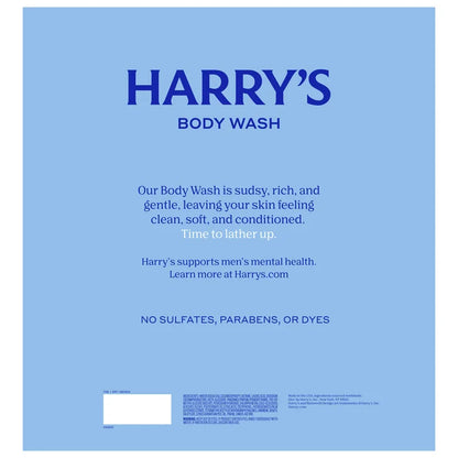 Harry’s Stone Body Wash, 30 fl oz, 2-pack