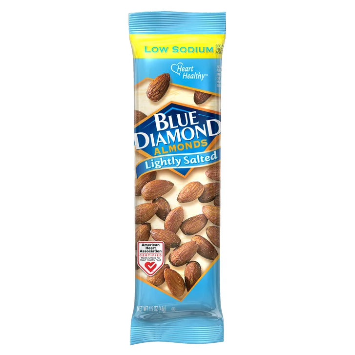 Blue Diamond Almonds, Lightly Salted, 1.5 oz, 12-count