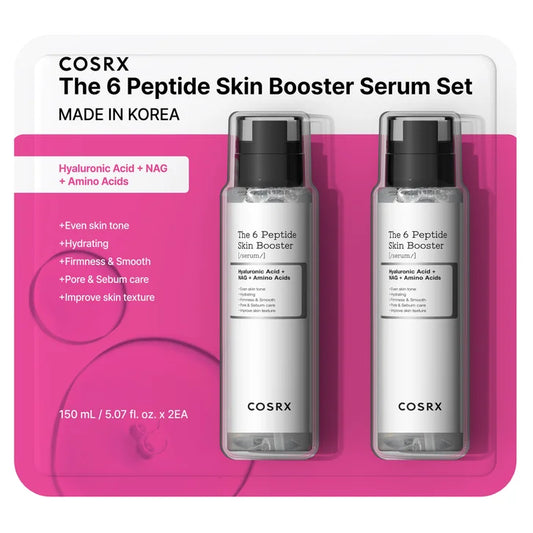 COSRX The 6 Peptide Skin Booster Serum, 5.07 fl oz, 2-pack