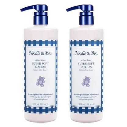 Noodle & Boo Super Soft Lotion, 25 fl oz, 2-pack