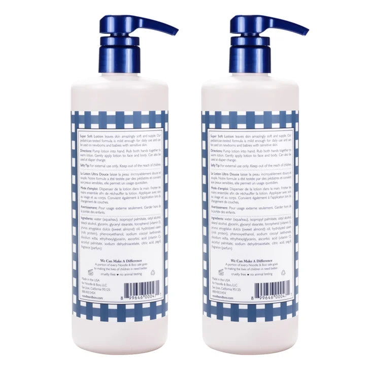 Noodle & Boo Super Soft Lotion, 25 fl oz, 2-pack