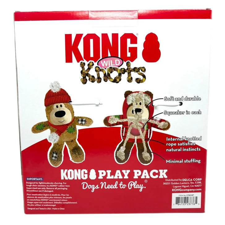 KONG Wild Knots Dog Toys, 2-count