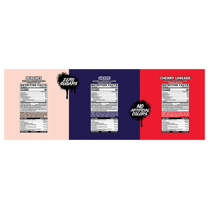 Ghost Energy Drink, Variety Pack, 16 fl oz, 18-count